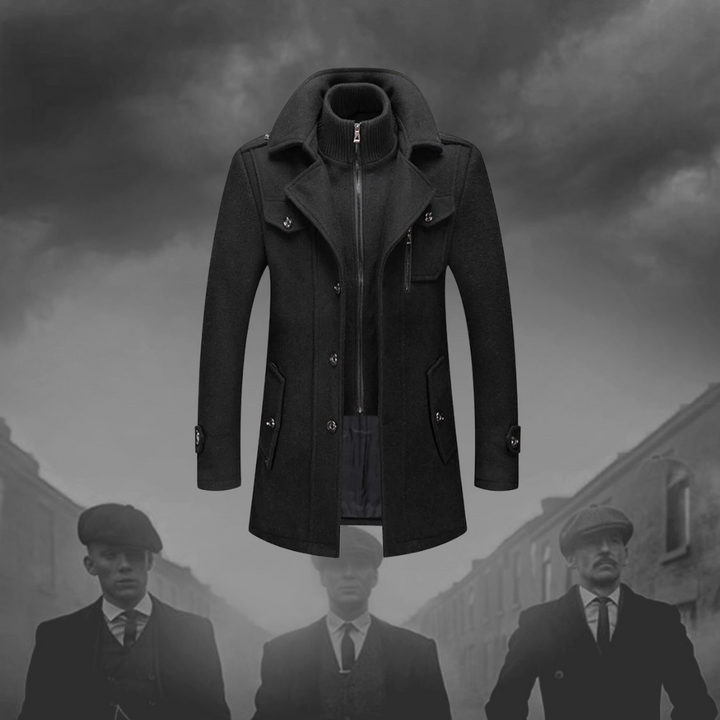 Herren Zweiteiliger Trenchcoat | Lange Ärmel