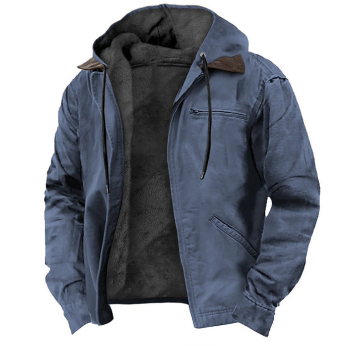 Herren Bomber Jacke | Mit Kapuze