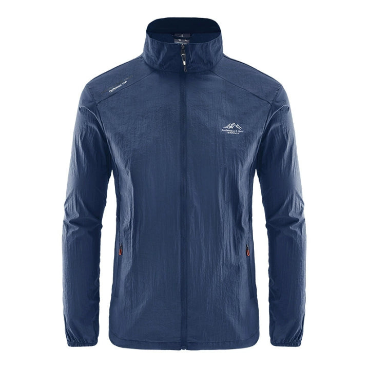 Herren Leichte Draußen Jacke | Wasserdicht