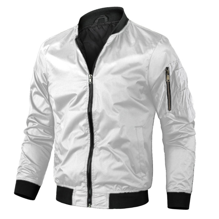 Herren Leichte Bomber Jacke | Lässig