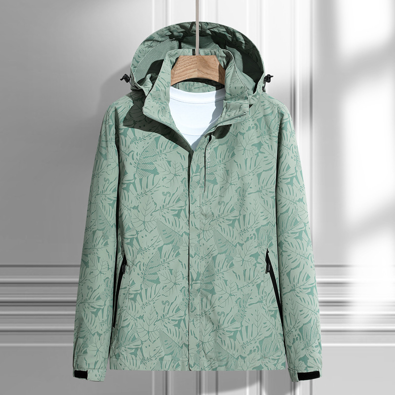 Kapuzen Wasserdichte Regenjacke für Damen | Sportlich