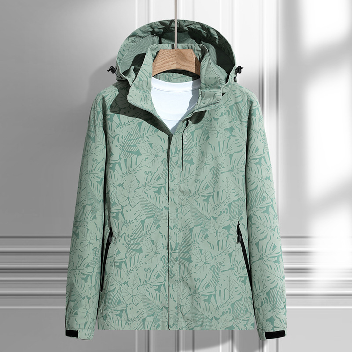 Kapuzen Wasserdichte Regenjacke für Damen | Sportlich