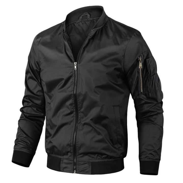 Herren Leichte Bomber Jacke | Lässig