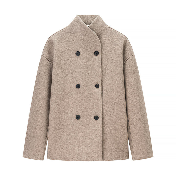 Damen Zweireihiger Mantel | Moderne