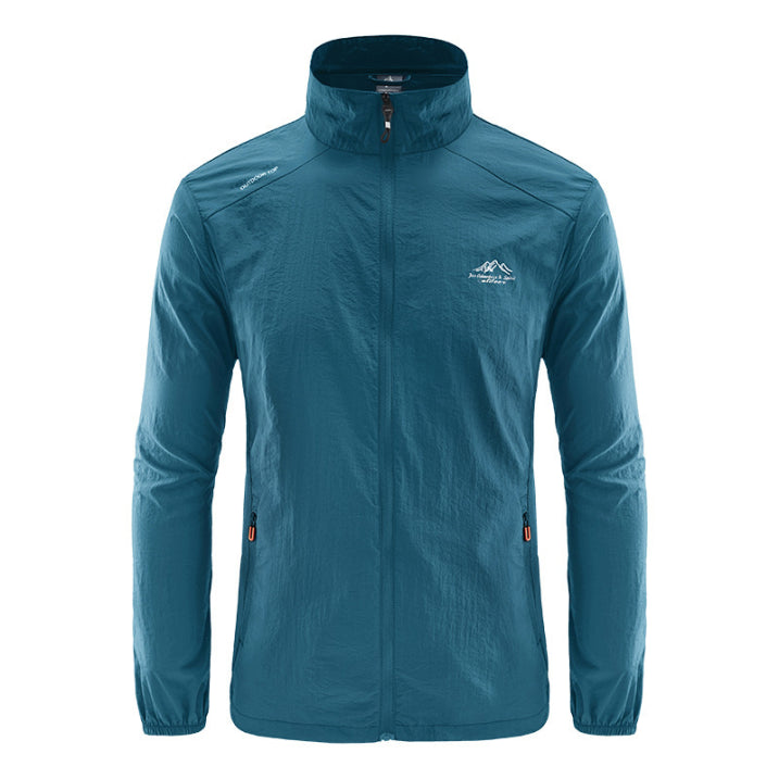 Herren Leichte Draußen Jacke | Wasserdicht