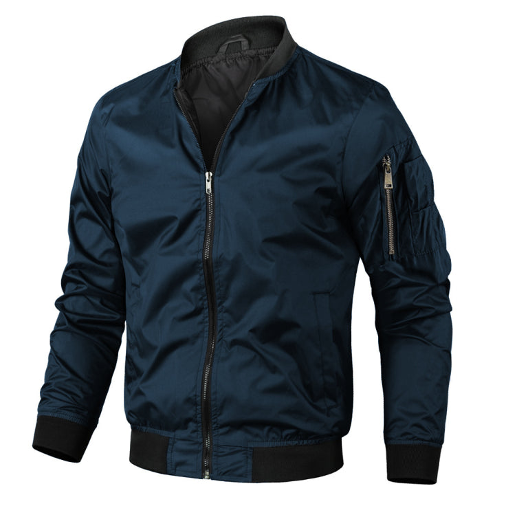 Herren Leichte Bomber Jacke | Lässig