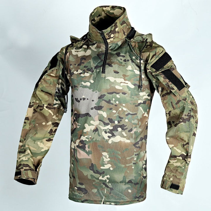 Herren Jacke mit Kapuze und Reißverschluss | Taktische