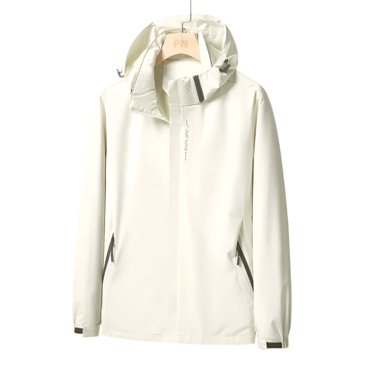 Herren Kapuzenjacke Winddicht Jacke | Wasserdicht