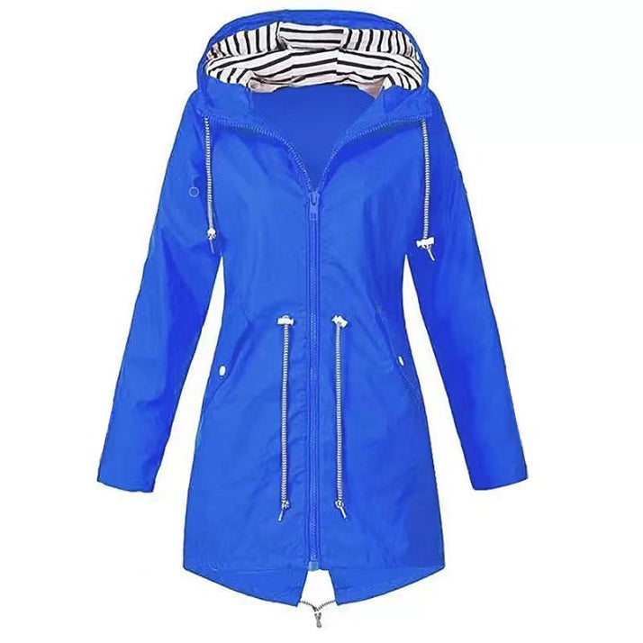 Damen Leichte Stilvoll Jacke | Kapuze