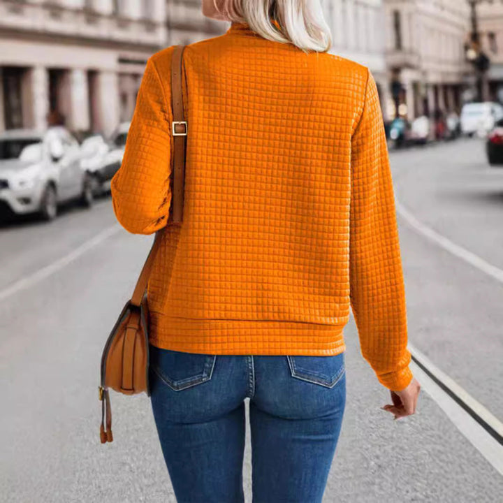 Damen Moderne Steppjacke | Reißverschluss