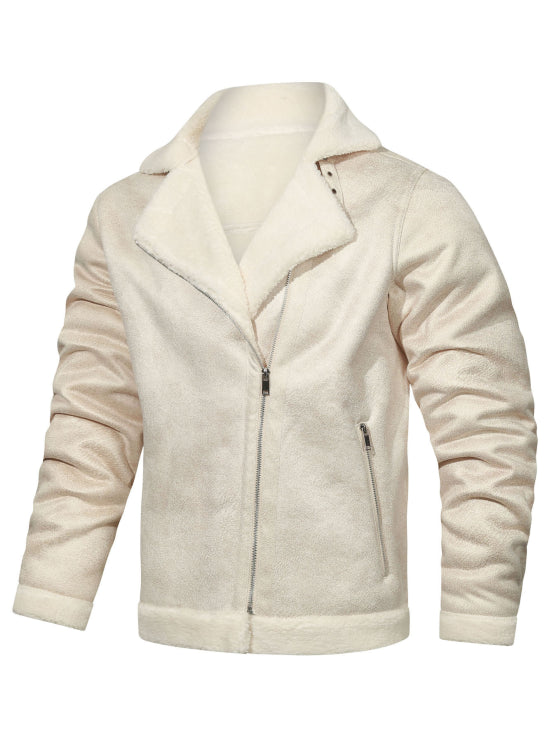 Herren Warme Winterjacke | Reißverschlusstaschen