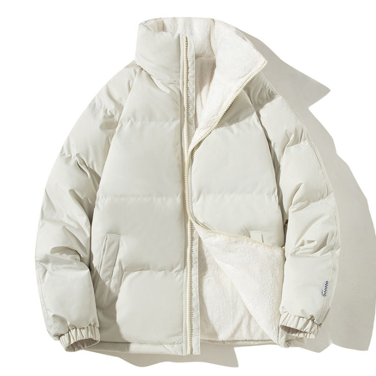 Herren Puffer Langarm Jacke | Reißverschluss