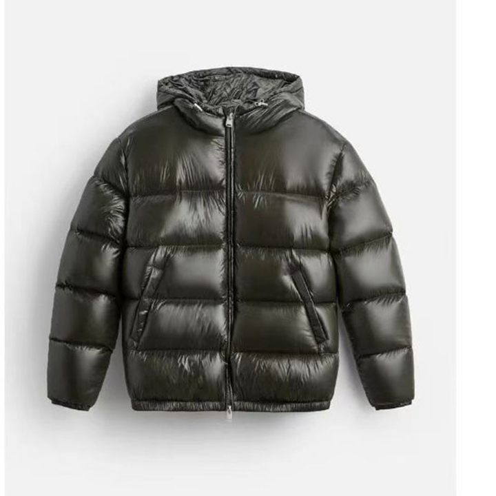 Herren Wasserdichte Pufferjacke | Reißverschluss