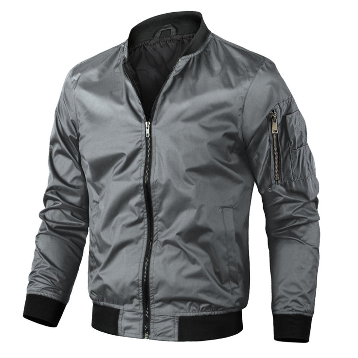 Herren Leichte Bomber Jacke | Lässig