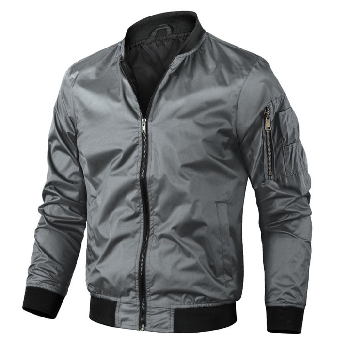 Herren Leichte Bomber Jacke | Lässig