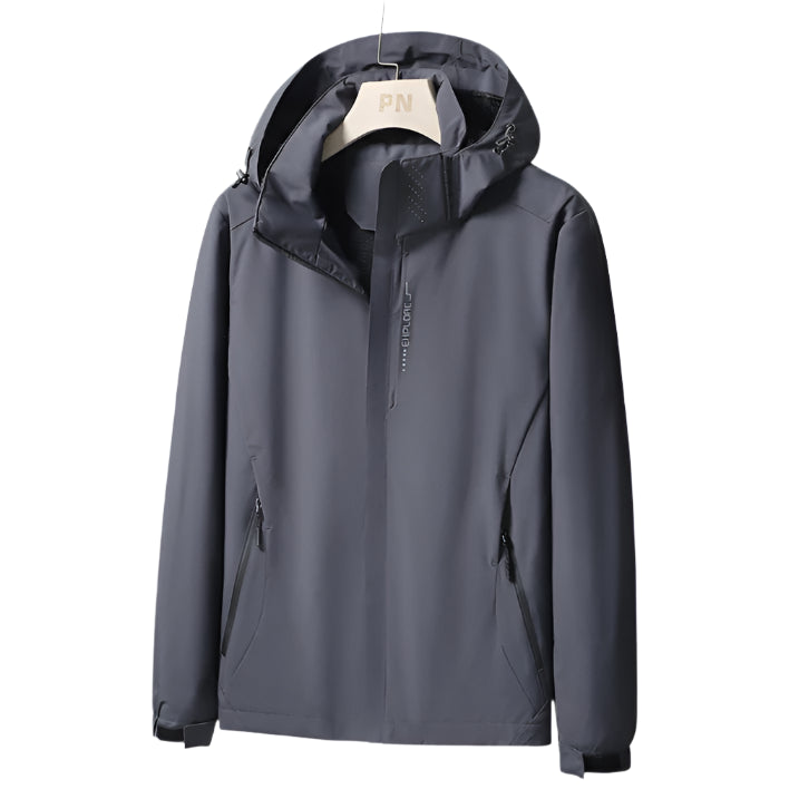 Herren Kapuzenjacke Winddicht Jacke | Wasserdicht