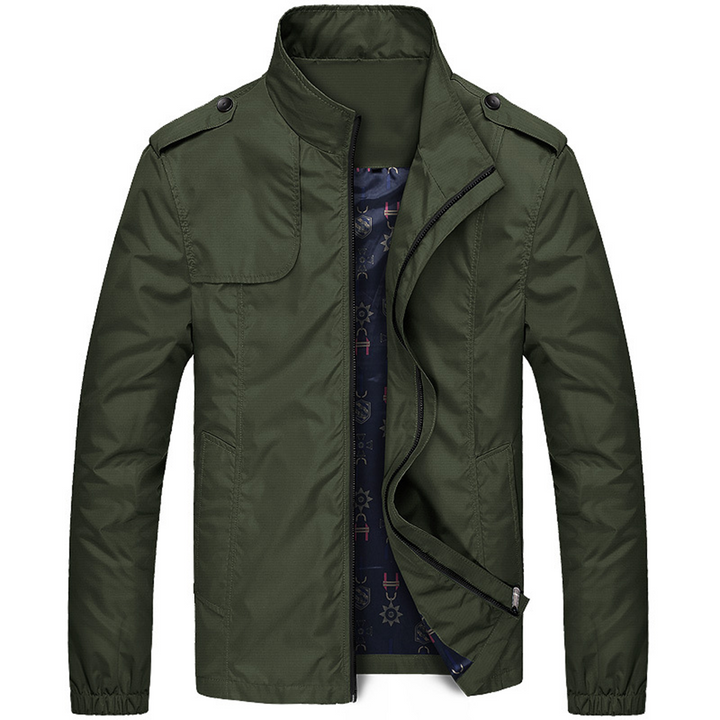 Herren Wasserdichte Freizeit Jacke | Reißverschluss