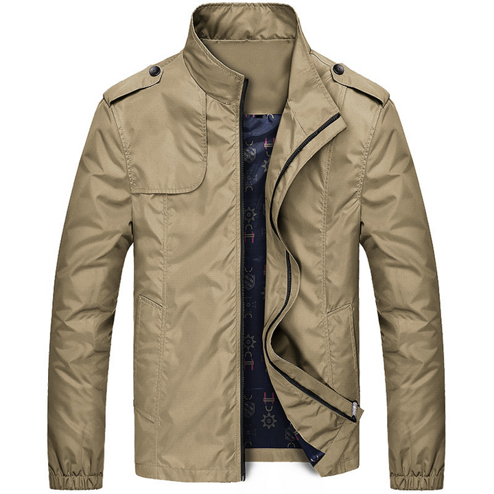 Herren Wasserdichte Freizeit Jacke | Reißverschluss