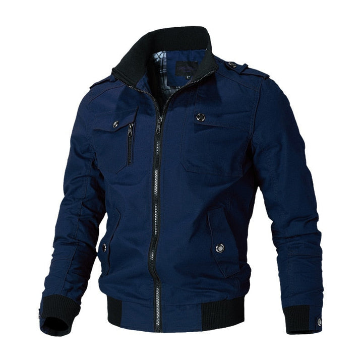 Herren Stylische Bomber Jacke | Reissverschluss