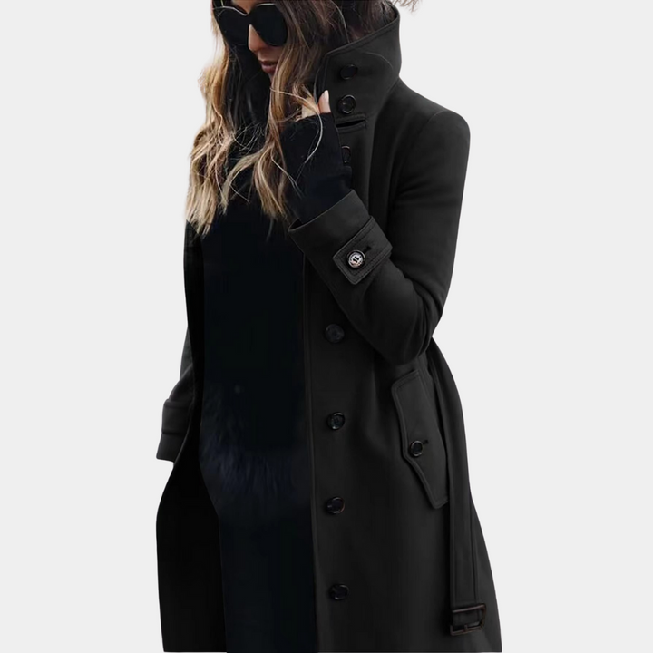 Damen Langer Trench Mantel | Stilvoll