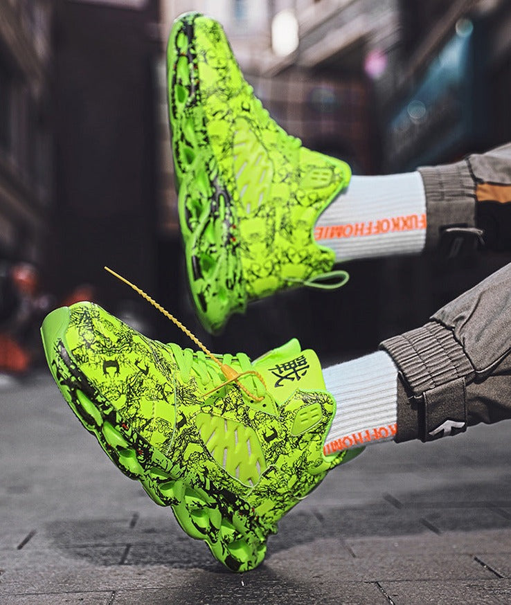 Stilvolle urbane herren-schnürsneaker