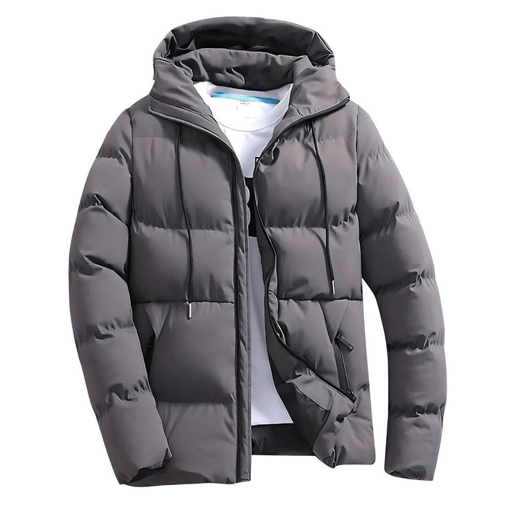 Herren Puffer Winterjacke | Kapuze