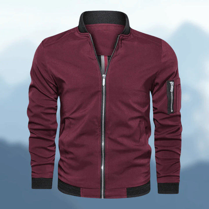 Herren Stylische Draußen-Jacke | Lange Ärmel