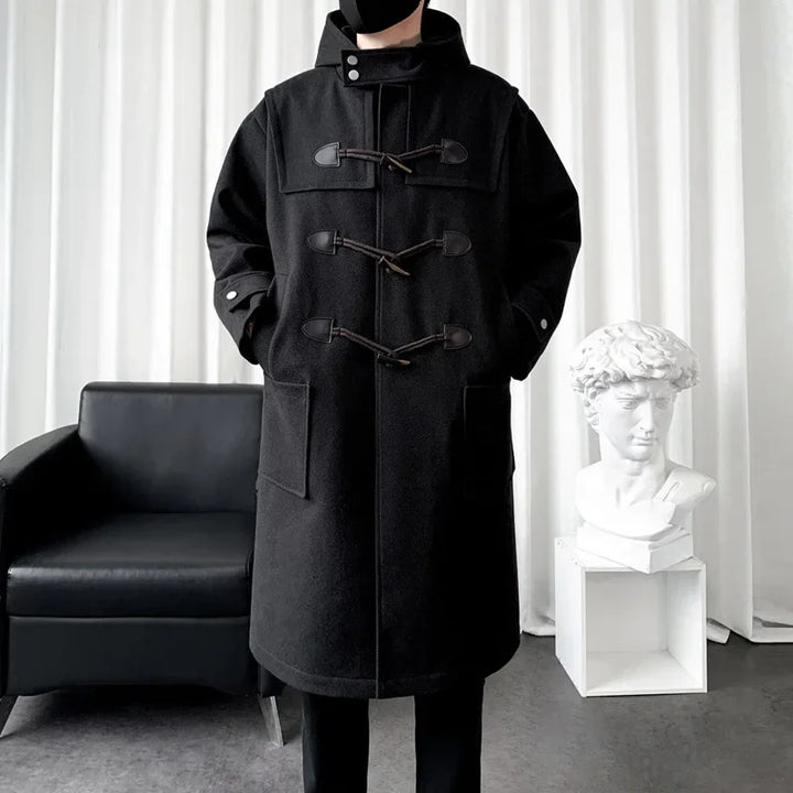 Woll Jacke Dufflecoat für Herren | Warme