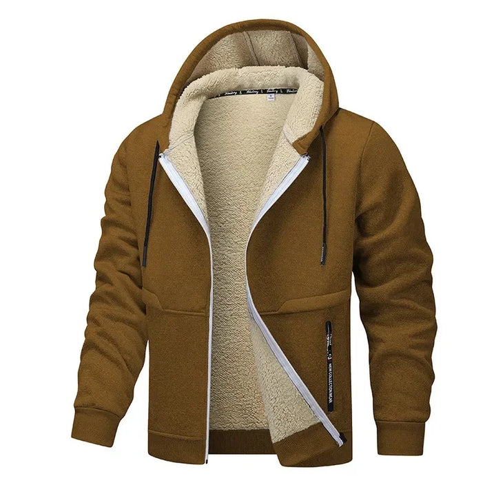 Fleece Jacke mit Kapuze für Herren | Arbeitskleidung