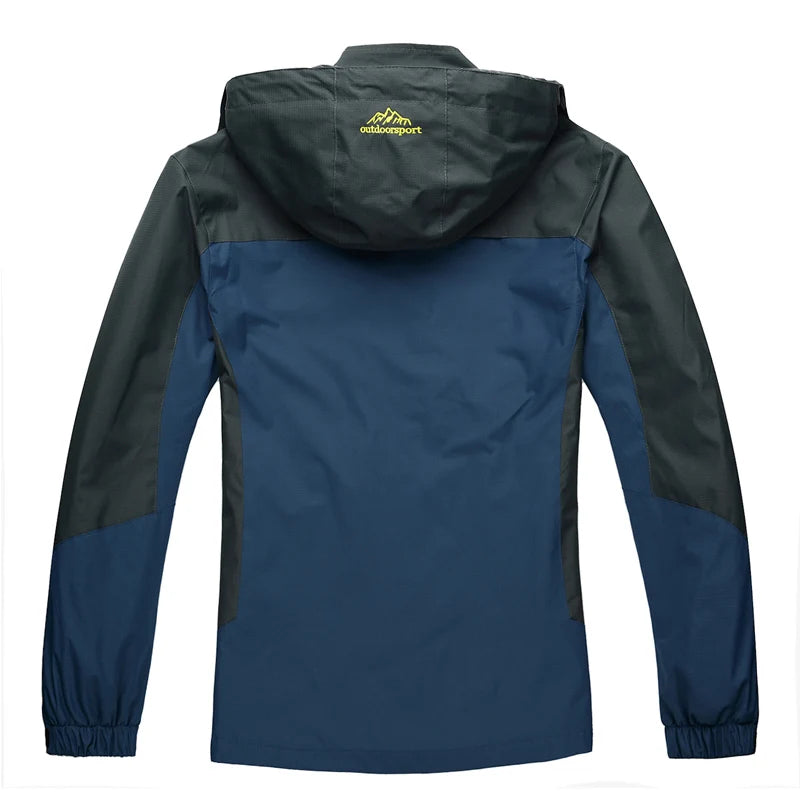 Softshell Jacke für Herren zum Trekking | Mit kapuze