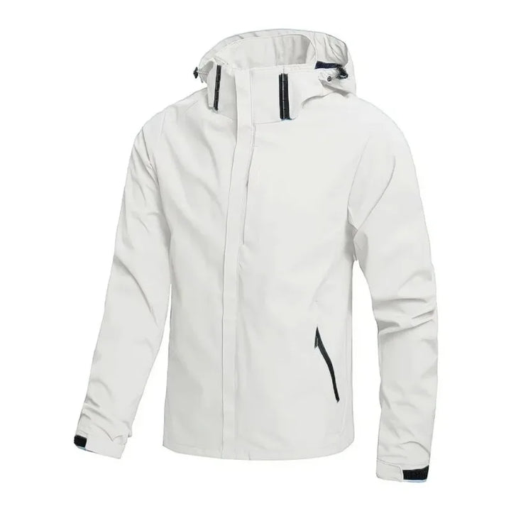 Herren Winddichte Softshell Jacke mit Kapuze für Outdoor | Vielseitig