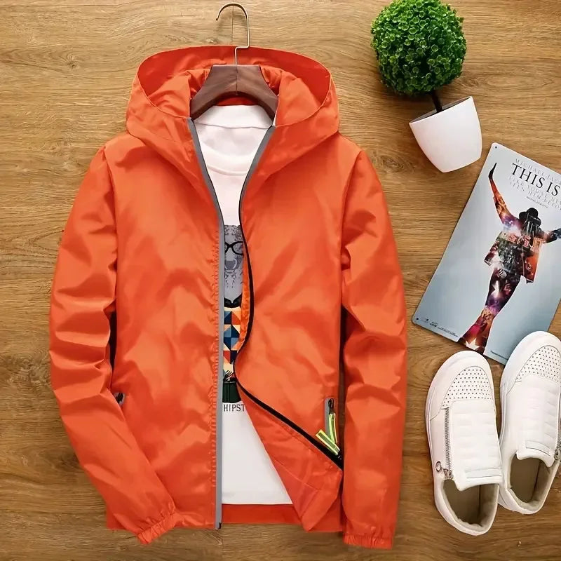 Damen Langarm Windjacke | Reißverschluss