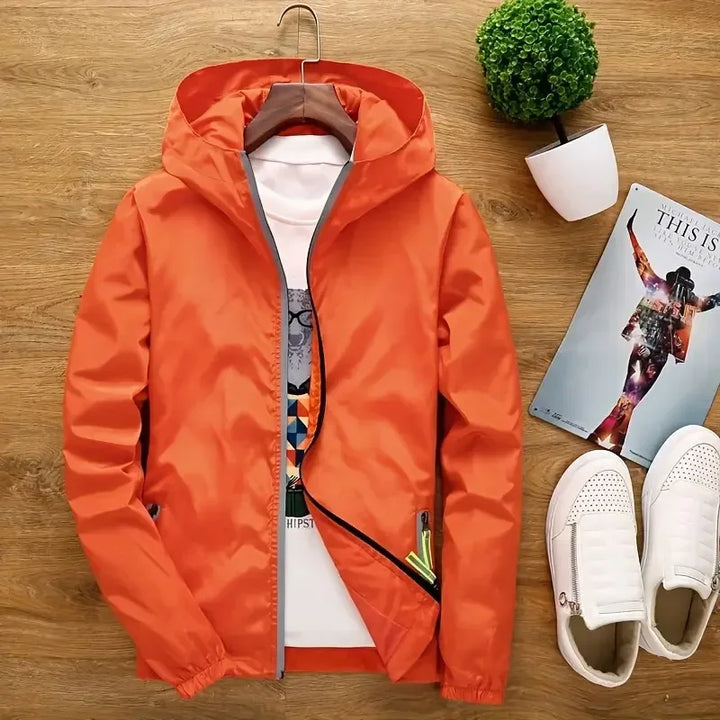 Damen Langarm Windjacke | Reißverschluss