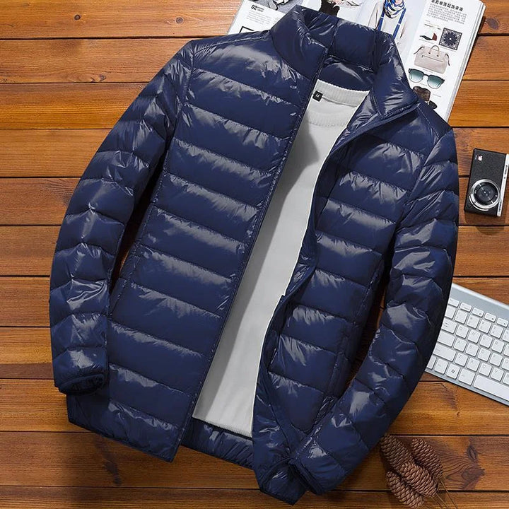 Warme Fleece Steppjacke für Herren | Lässig