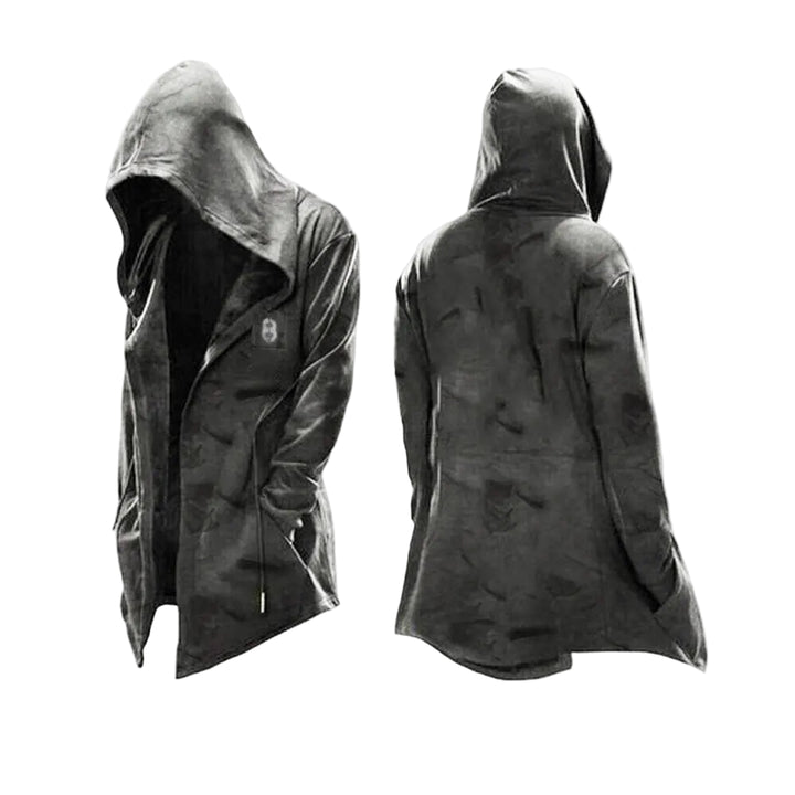 Herren Warme Skelett Fleecejacke | Kapuze