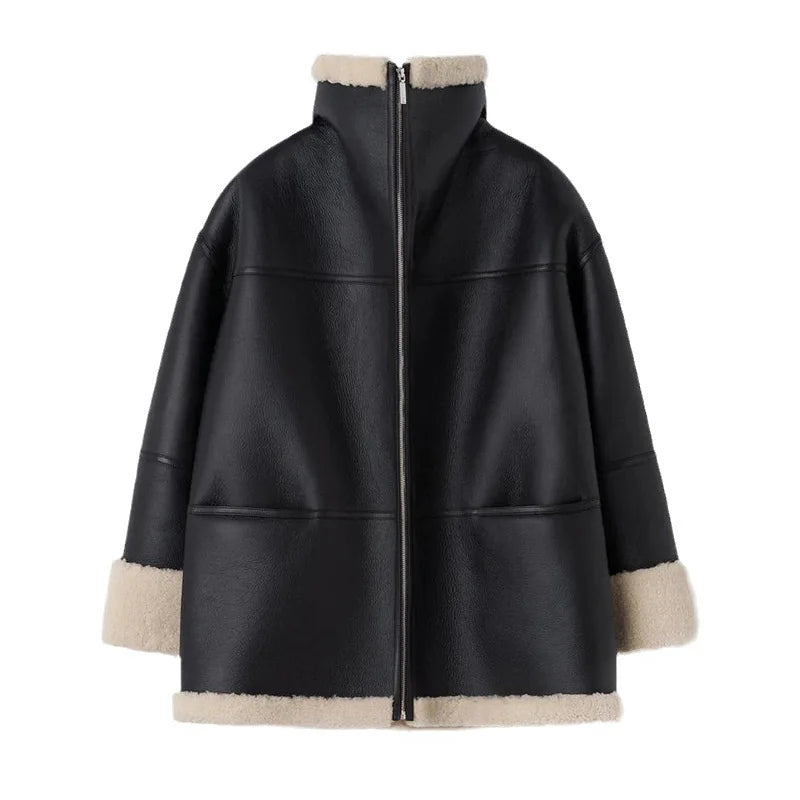 Winterjacke mit Kapuze für Damen | Lässig