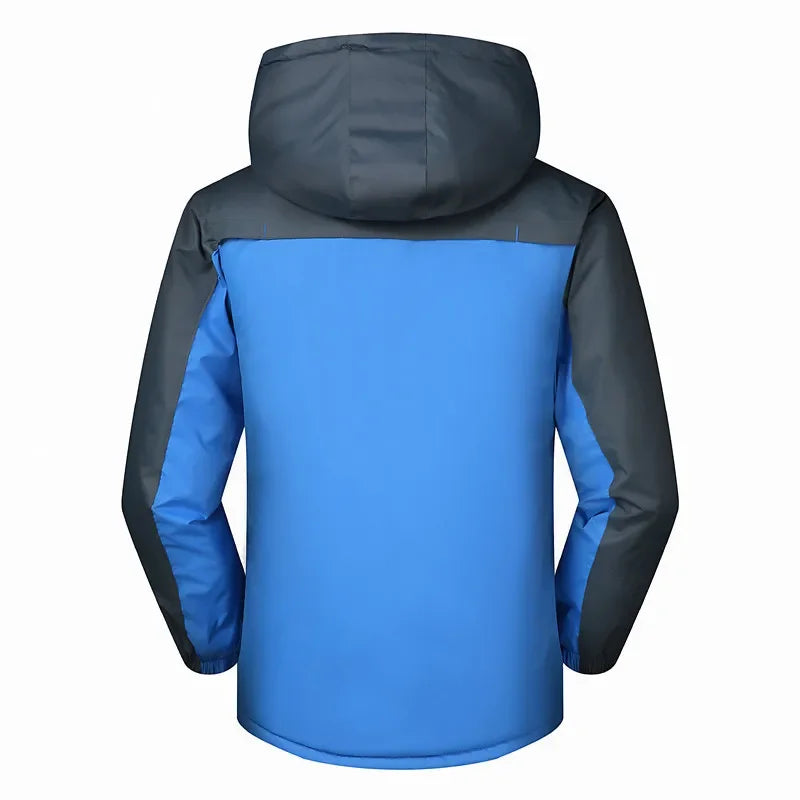 Ski Jacke mit Fleecefutter für Herren | Kapuzen