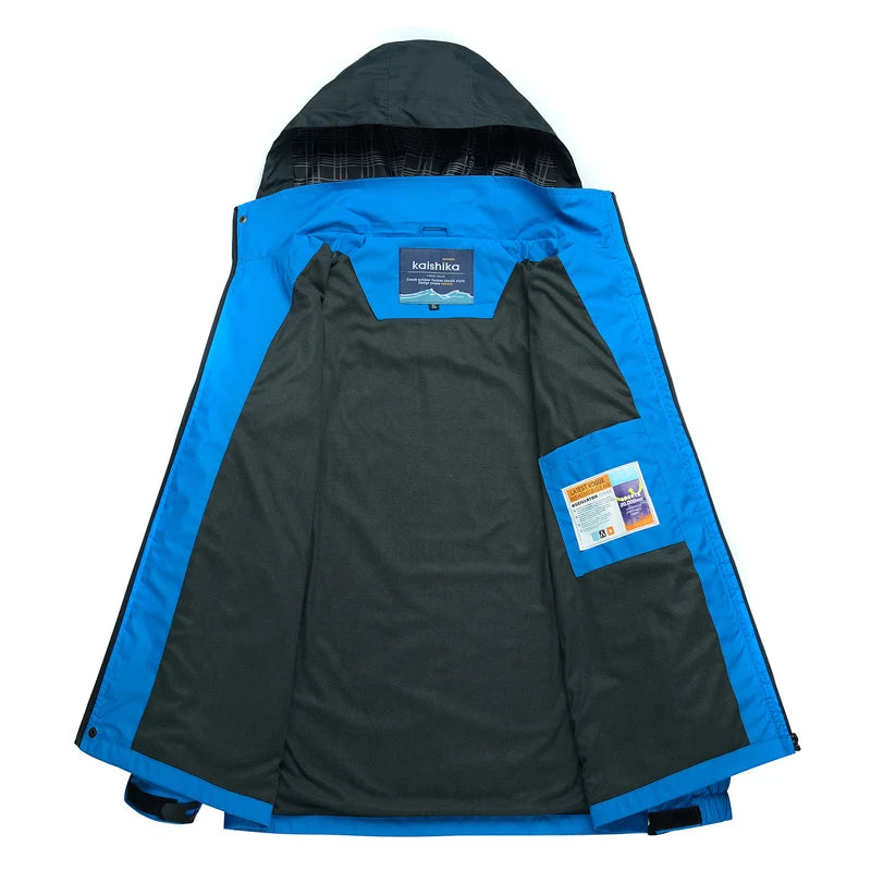 Softshell Jacke für Herren zum Trekking | Mit kapuze