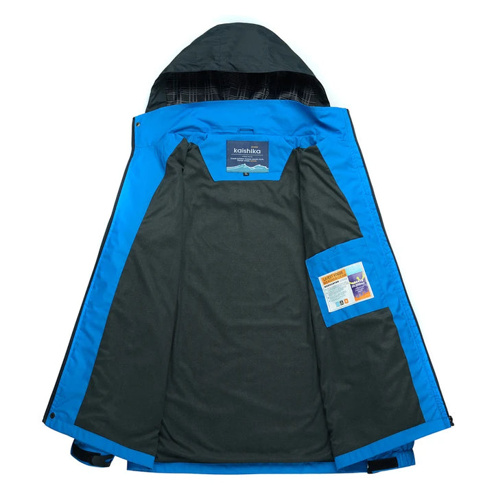 Softshell Jacke für Herren zum Trekking | Mit kapuze