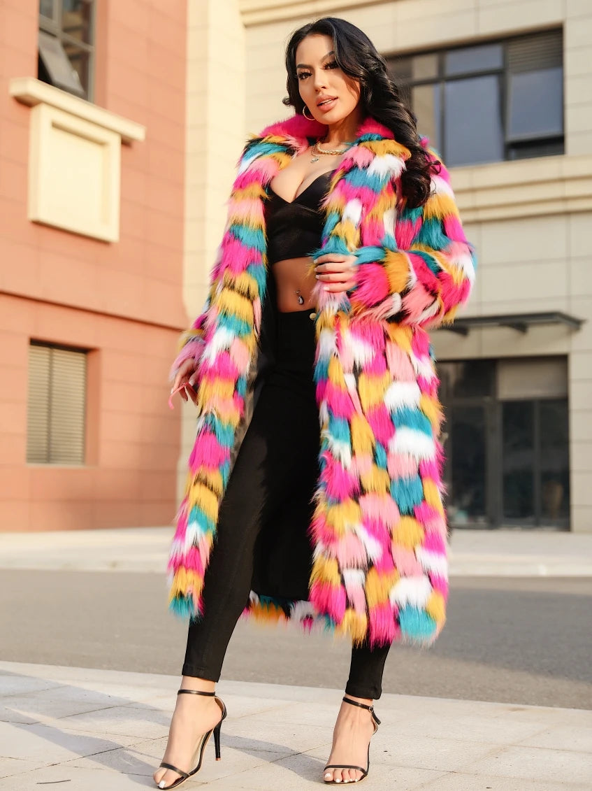 Damen Langer Warmer Winter Trench Coat | Langarm