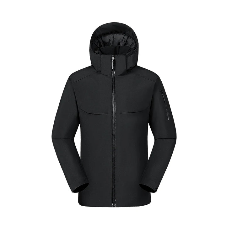 Winddichte Softshell Jacke mit Kapuze für Herren | Funktionell