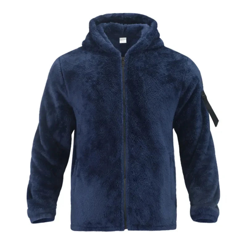Fleece Jacke mit Reißverschluss für Herren | Moderne