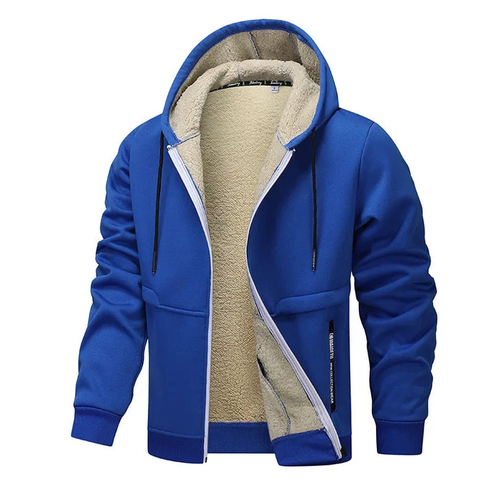 Fleece Jacke mit Kapuze für Herren | Arbeitskleidung