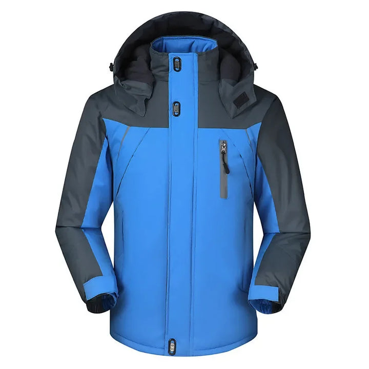 Ski Jacke mit Fleecefutter für Herren | Kapuzen