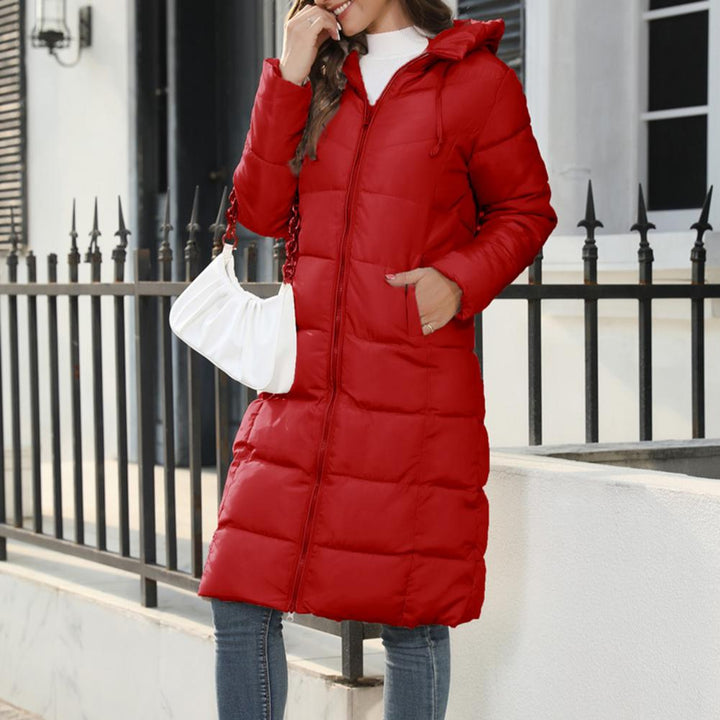 Winterjacke mit Kapuze für Damen | Praktisch