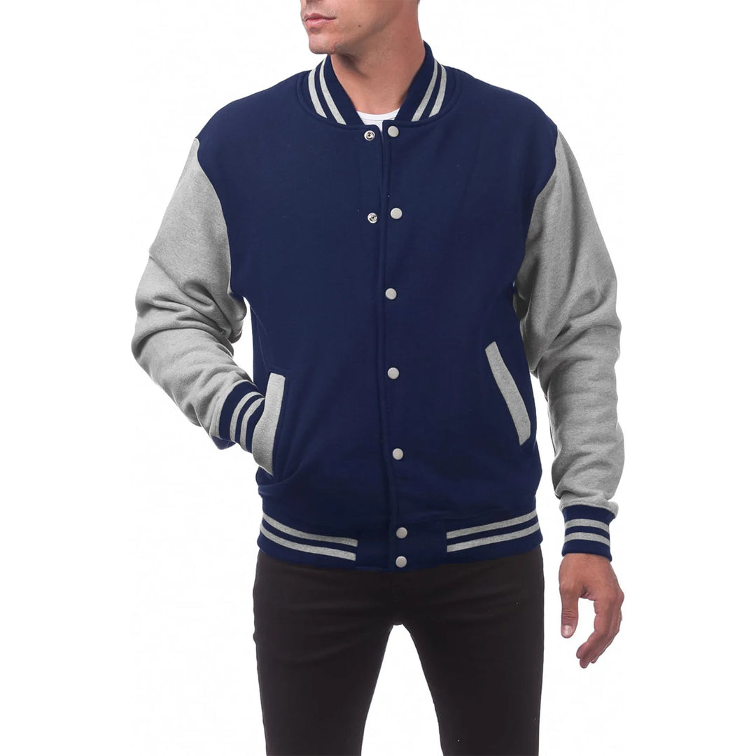 Modisch College Jacke für Herren | Schaltfläche