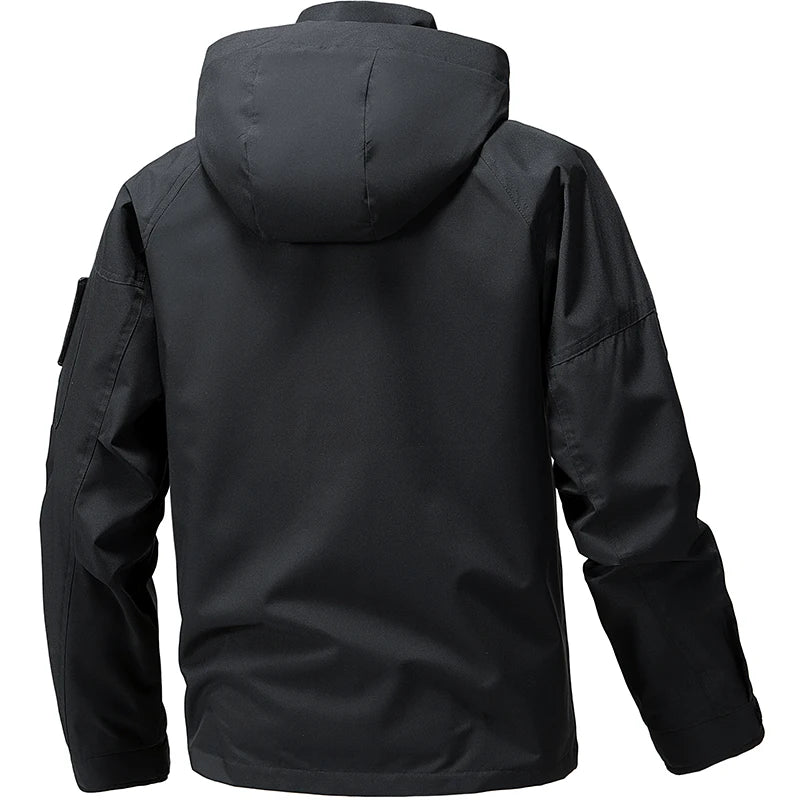 Softshell Skijacke mit Kapuze für Herren | Winddicht