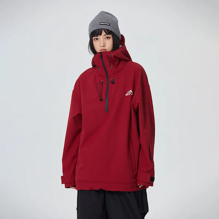 Unisex Funktionelle Skijacke | Mit Kapuze
