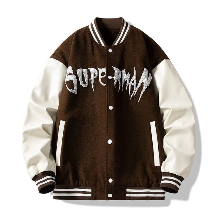 Einzigartige College Jacke im Baseball-Stil für Herren | Modisch