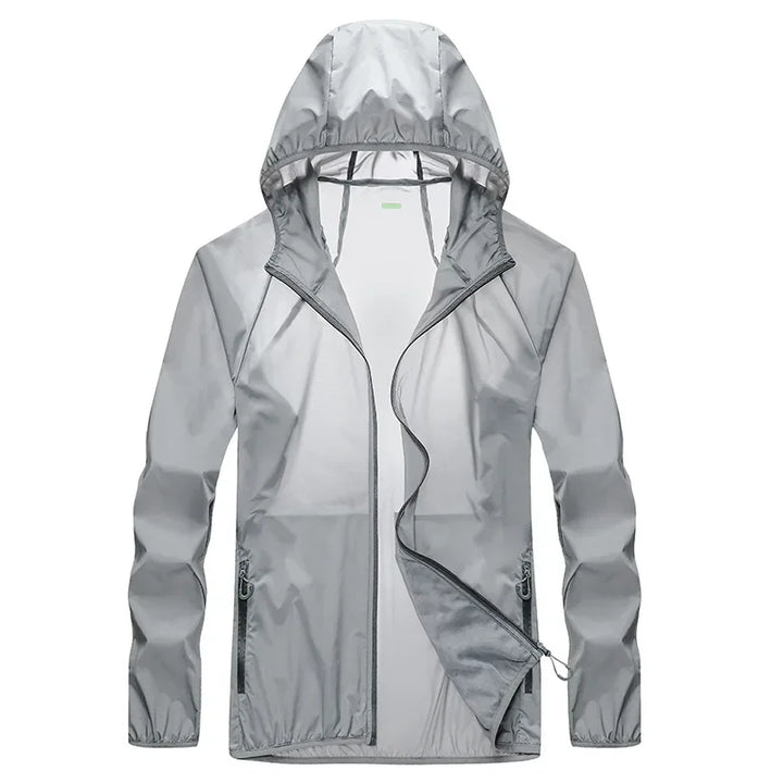 Unisex Kapuzen Windjacke | Reißverschluss
